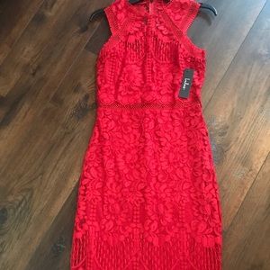 Red Lace Dress